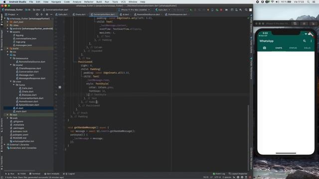 1 app, 10 minutes with #flutter. Today... #WhatsApp! смотреть онлайн