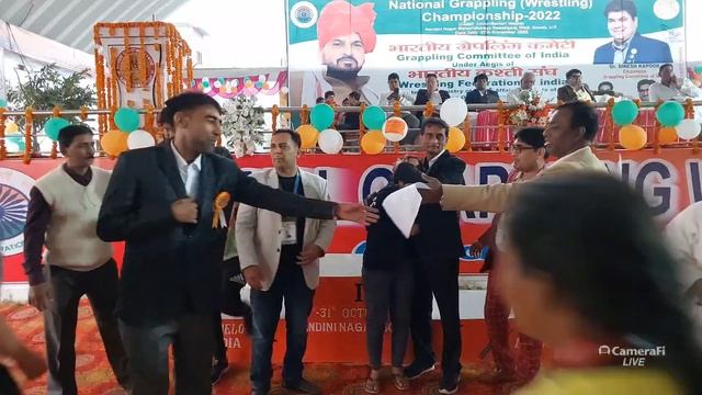 LIVE MEDAL NATIONAL GRAPPLING CHAMPIONSHIP 2022 AYODHYA смотреть онлайн