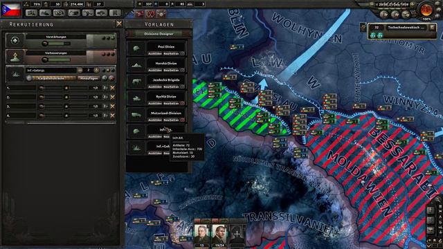 Hearts of Iron IV (4) Tutorial 5 - Rekrutierung u. Divisions-Designer Deutsch / German смотреть онлайн