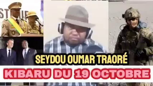 Kibaru du 19 Octobre presentée par Seydou Oumar Traoré le journaliste. смотреть онлайн