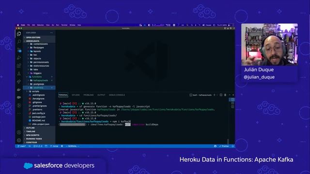 codeLive: Heroku Data in Functions with Apache Kafka смотреть онлайн