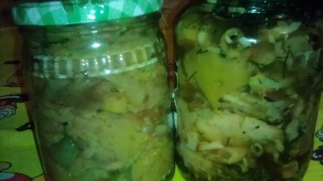 Вкусная засолка грибов.Горячий  способ.