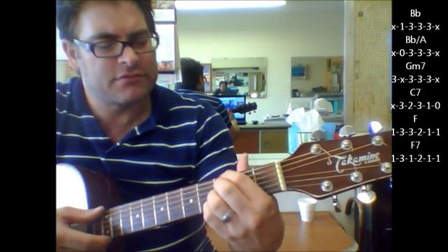 How to play "Hey Jude" by The Beatles on acoustic guitar смотреть онлайн