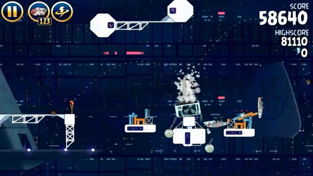 Angry Birds Star Wars 4-36 Cloud City 3stargoldenegg смотреть онлайн