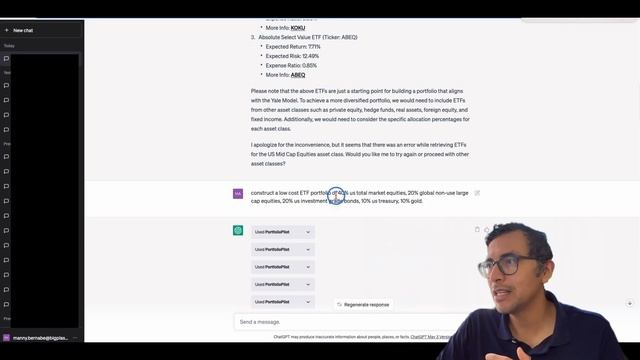 Explore AI in Finance: ChatGPT's PortfolioPilot Plugin for Investment Management смотреть онлайн