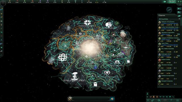 Stellaris: Random Species Runs - "Mandasuran Hive" смотреть онлайн