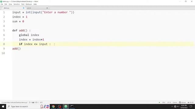 Ch-10 What Is Recursion, Update Global Variable In Python | Python tutorial for beginners in hindi смотреть онлайн