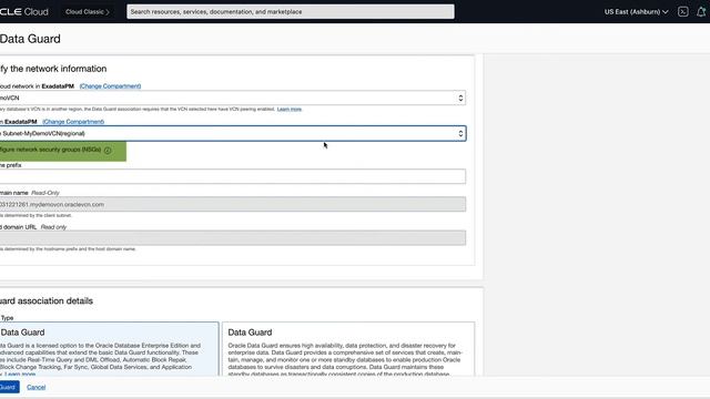 Enable Data Guard for a VM DB System смотреть онлайн