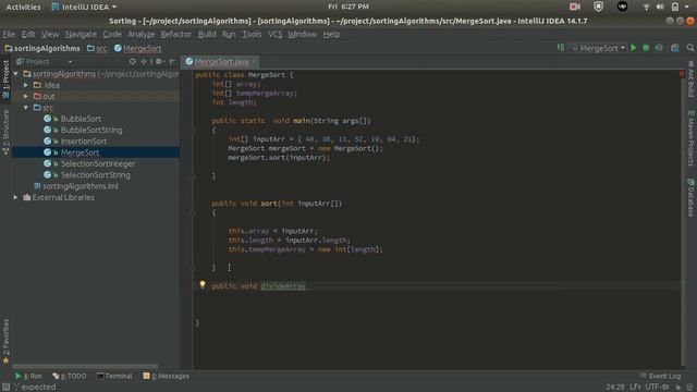 Merge Sort Algorithm With Java Program Explained in detail смотреть онлайн