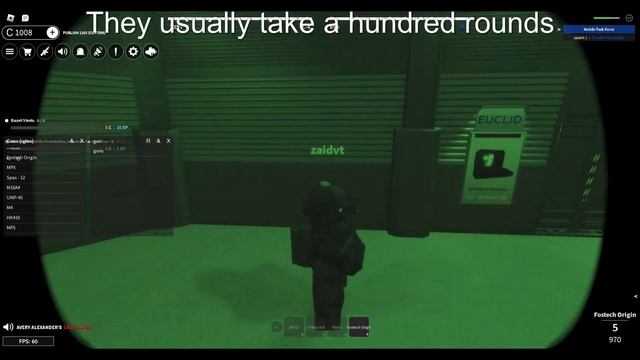 Scp Roleplays Secret Gun (Roblox scp rp) смотреть онлайн