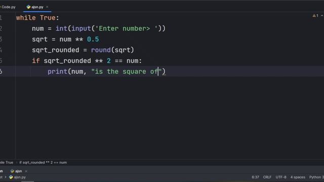 Python Find Out Which Number is Squared смотреть онлайн