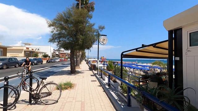 Terracina Lungomare Walking Tour Latina | Italy?? Agosto 2022