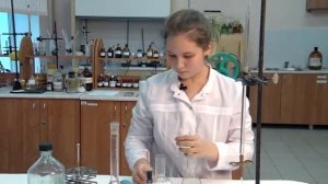 Демонстрация определения жёсткости водопроводной воды комплексонометрическим методом