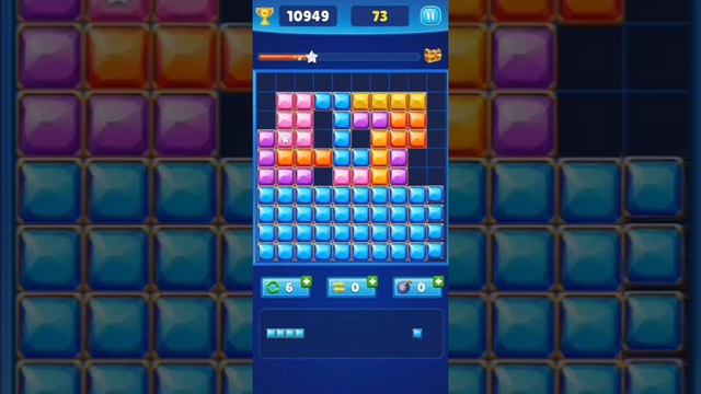 Игра block puzzle в получении очков на +100 и +300 и +600 и +1 000 и +1 500 и +2 400 смотреть онлайн