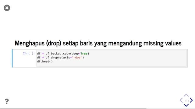 Pandas 07 | Menghapus missing values pada Data Frame | Python Pandas | Belajar Data Science смотреть онлайн