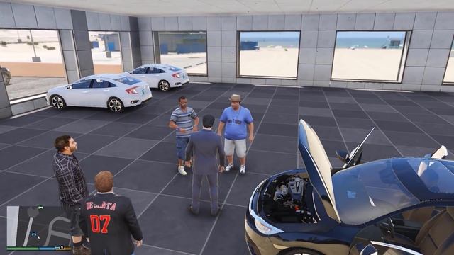 Michael Sold Black Honda Civic 2020 | GTA V Real Life Mods Urdu | GTA 5 Pakistan смотреть онлайн