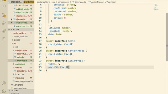 5. REACT HOOKS - TYPESCRIPT - Adding Reducer and its interface - PART FIVE смотреть онлайн