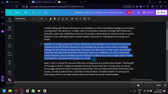 Canva Magic Write (How to use canva magic write text generator) смотреть онлайн