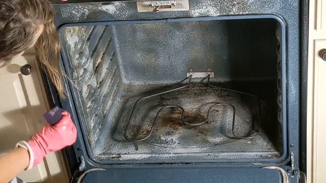 Easy Off Oven Cleaner FUME FREE | Does it Work?? смотреть онлайн