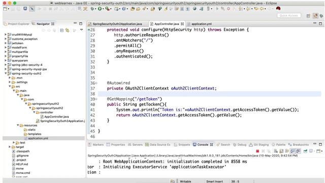 Spring Security | Spring Boot Oauth2 Security With Github Implementation | Part 24 смотреть онлайн