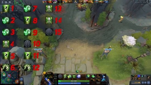 Мини-Гайд на Рубика 7.21d Дота 2 | Rubick Dota 2 | Для новичков