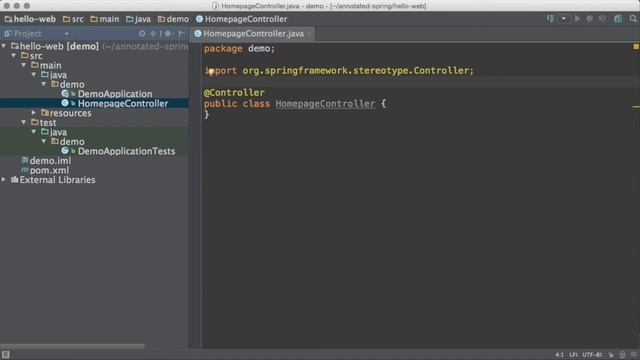 Annotated Spring: Episode 2 Spring Boot Web Application QuickStart смотреть онлайн