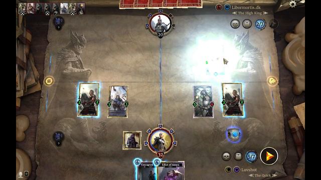 Elder Scrolls Legends - Ranked Gameplay Spellsword Deck Match 2 смотреть онлайн
