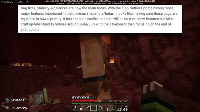 Minecraft 1.16 Nether Update Release Date? New Details!!! смотреть онлайн