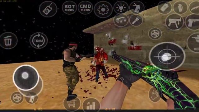 cs 1.6 Android - TURKIYE ZOMBI SERVER {FREE VIP/FREE AMMO} #cs16android #cs16mobile #cs16 #zm #valv смотреть онлайн