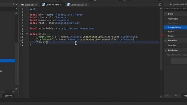 MAKE A COMBAT SYSTEM IN ROBLOX STUDIO | Part One |