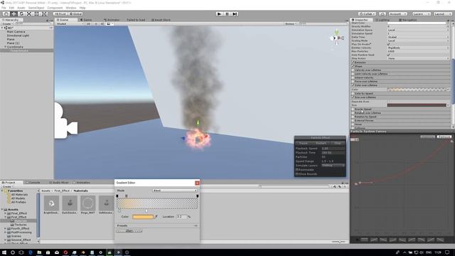 01.01 Эксперементы с частицами в Unity (без объяснений) смотреть онлайн