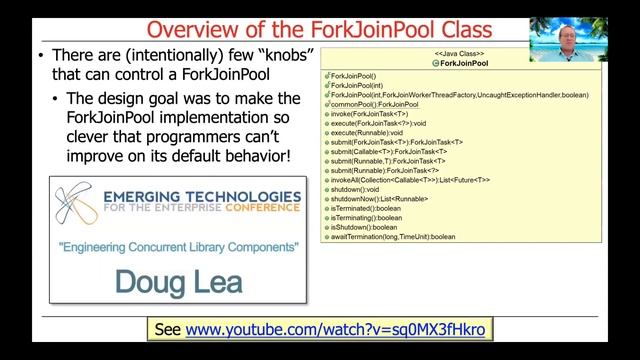 The Java ForkJoinPool Class смотреть онлайн