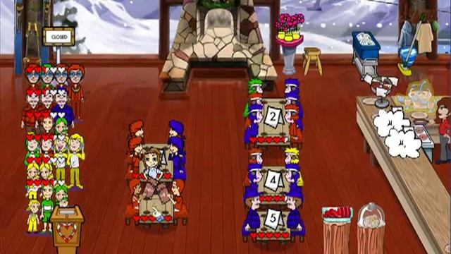 Diner Dash: Seasonal Snack Pack - Winter Wonderland Expert Level (Snowed Under!) смотреть онлайн