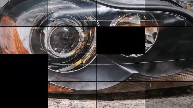 Volvo XC-90 przeróbka zwykłych oryginalnych lamp na Bi-LED Montaż biled e-mail motolampy@gmail.com