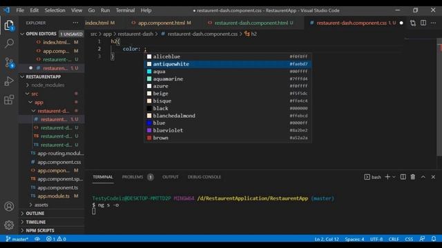 Angular12 Restaurant App Project from scratch, Restaurant project from scratch in Angular Frontend смотреть онлайн