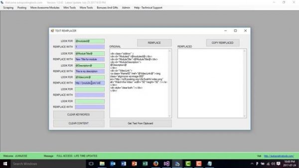 Find and Replace Tool 2020 - How to find and replace text