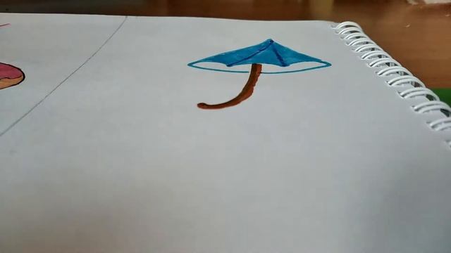Рисуем зонтик ☔ смотреть онлайн