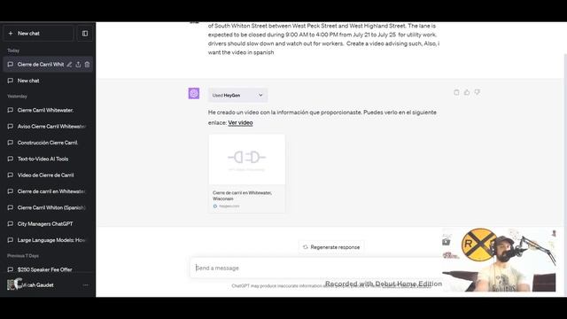 AI Translation in #localgovernment with #chatgpt and #heygen #plugins смотреть онлайн