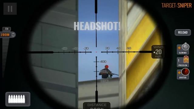 Sniper 3D Assassin SMALL VALLEYS Primary Mission 7 - ON THE RUN смотреть онлайн