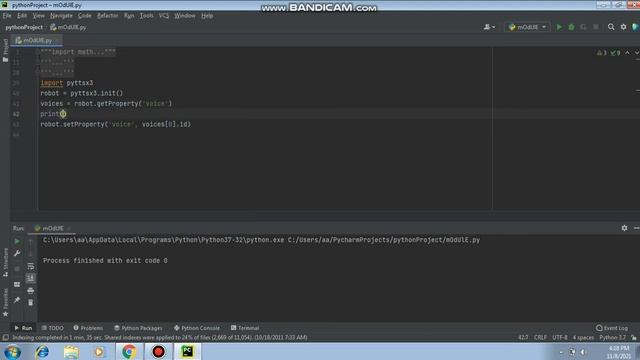 Python Modules#4 | Python Know to Talk! | pyttsx3 | Coding Only смотреть онлайн