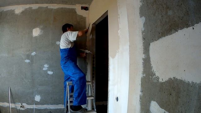 Ремонт своими руками. Штукатурные работы. Новостройка. смотреть онлайн