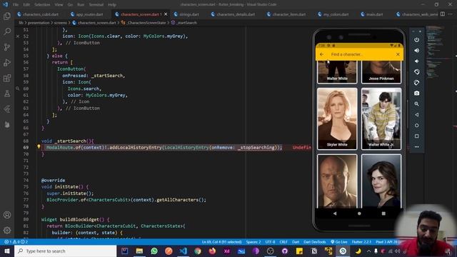 Flutter BLoC in Arabic - #10 Search to filter List смотреть онлайн