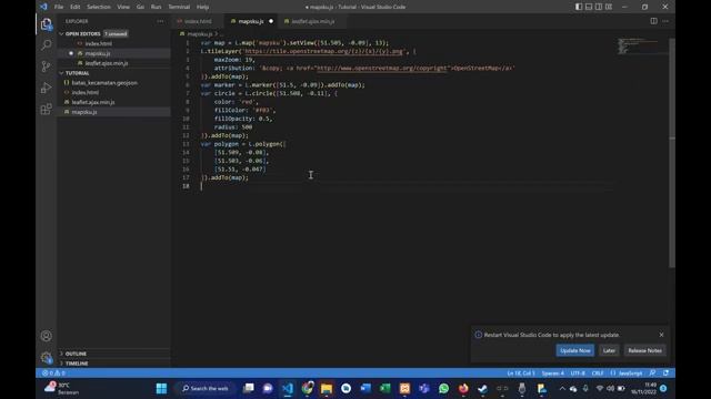 Tutorial WebGIS Leaflet JS Menggunakan Data GEOJSON смотреть онлайн