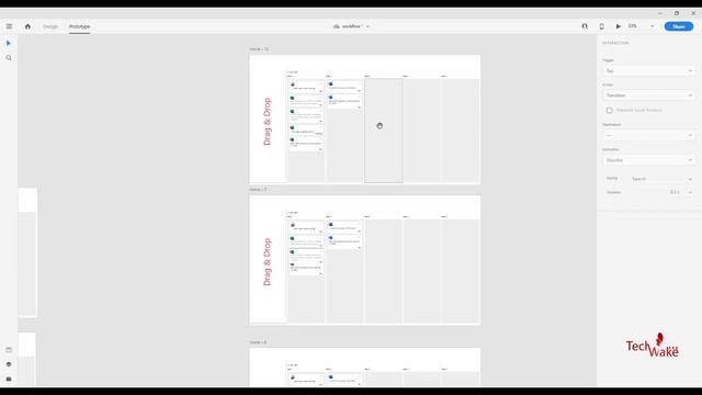Drag & Drop Effect | Adobe XD Prototype 2019 смотреть онлайн