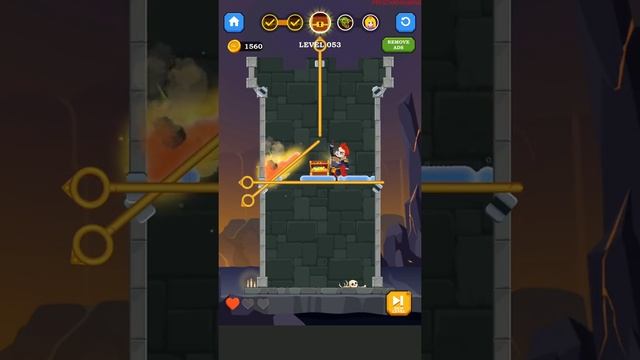 Hero Rescue - Gameplay Walkthrough Part 2 Levels 38-70 (Android,iOS) смотреть онлайн