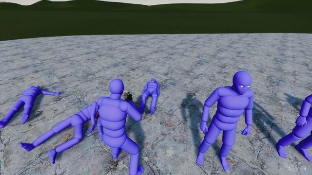 PROJECT HEXANE! Very Realistic Physics! Active Ragdoll and Brutal Kills! #25 смотреть онлайн