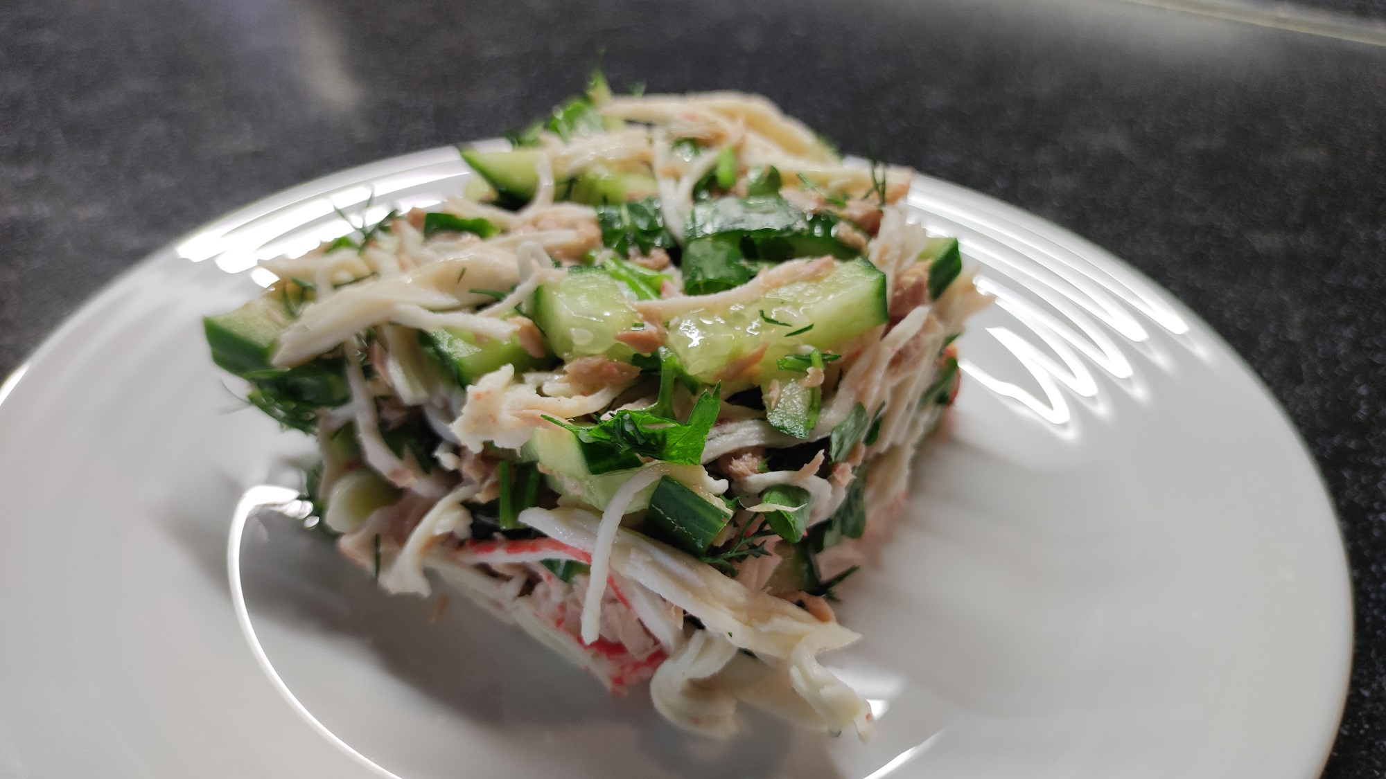 Низкокалорийный салат с тунцом для похудения, всего 60 ккл на 100 грамм смотреть онлайн