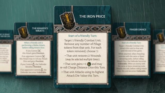 House Greyjoy Tactics Cards Revealed for A Song of Ice and Fire the Miniatures Game! смотреть онлайн