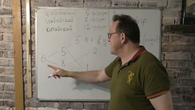 Задачи на сплавы и смеси решаем с помощью старинного способа.