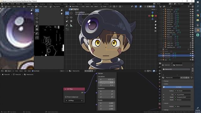 42. Blender 3.0 Character Modeling Tutorial - Texturing смотреть онлайн